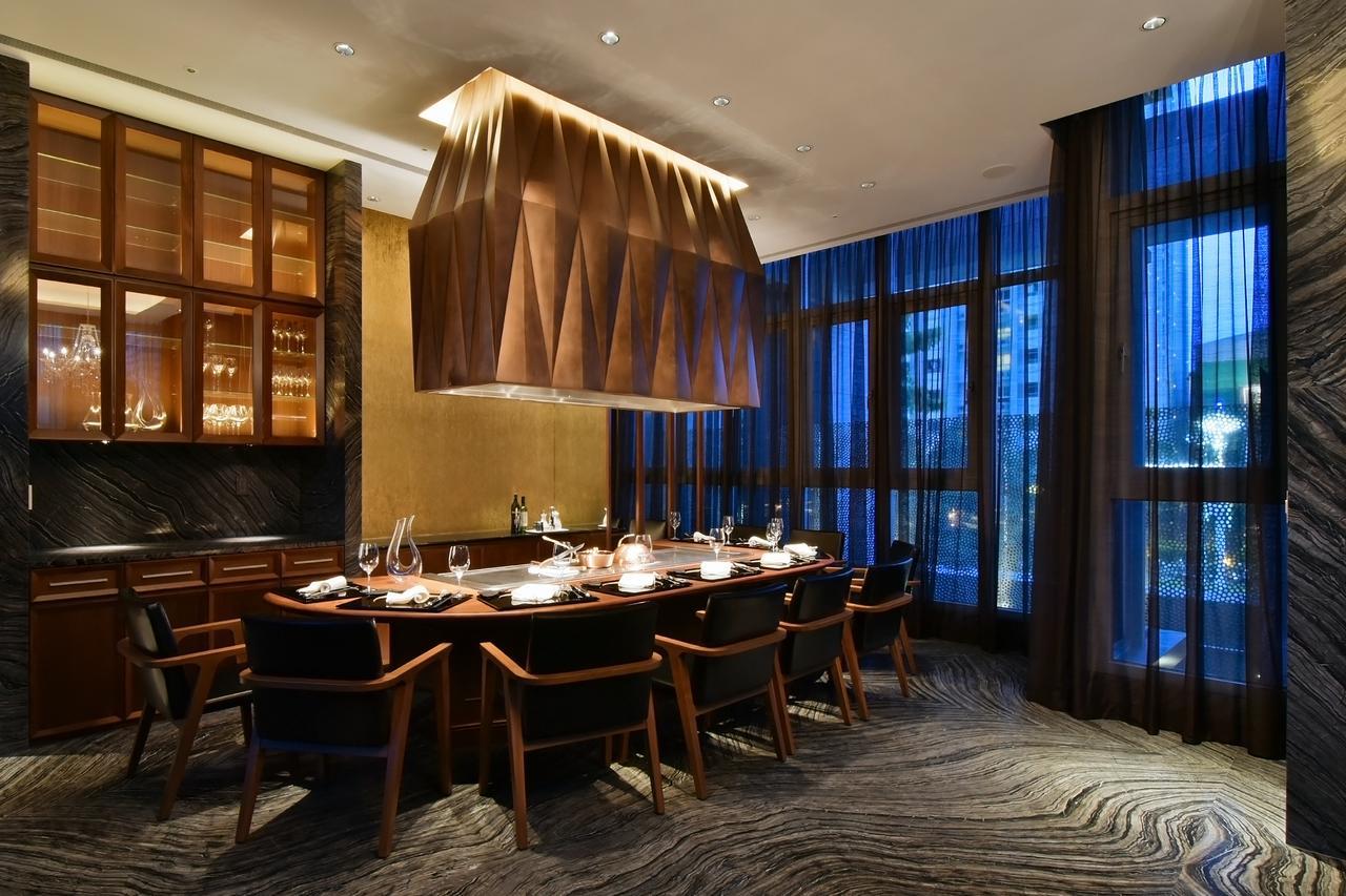 Silks Club Hotel Kaohsiung Exterior foto The interior of the restaurant